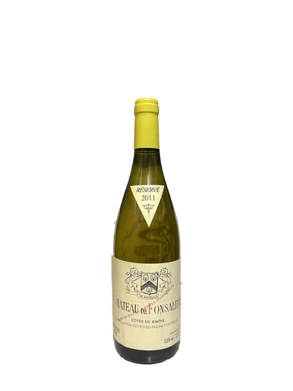 Côtes du Rhône blanc 2011, Château de Fonsalette, Emmanuel Reynaud