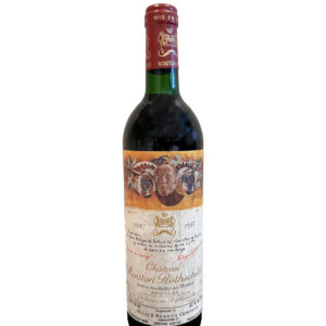 Château Mouton Rothschild 1987, Pauillac, France,