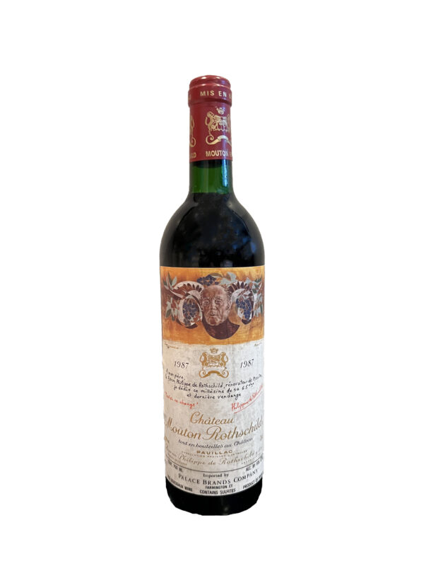 Château Mouton Rothschild 1987, Pauillac, France,